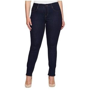 Nwt Levi 711 skinny jeans 22W